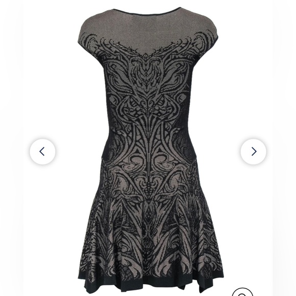 RVN rare drop waist lace pattern dress xs - Picture 2 of 3